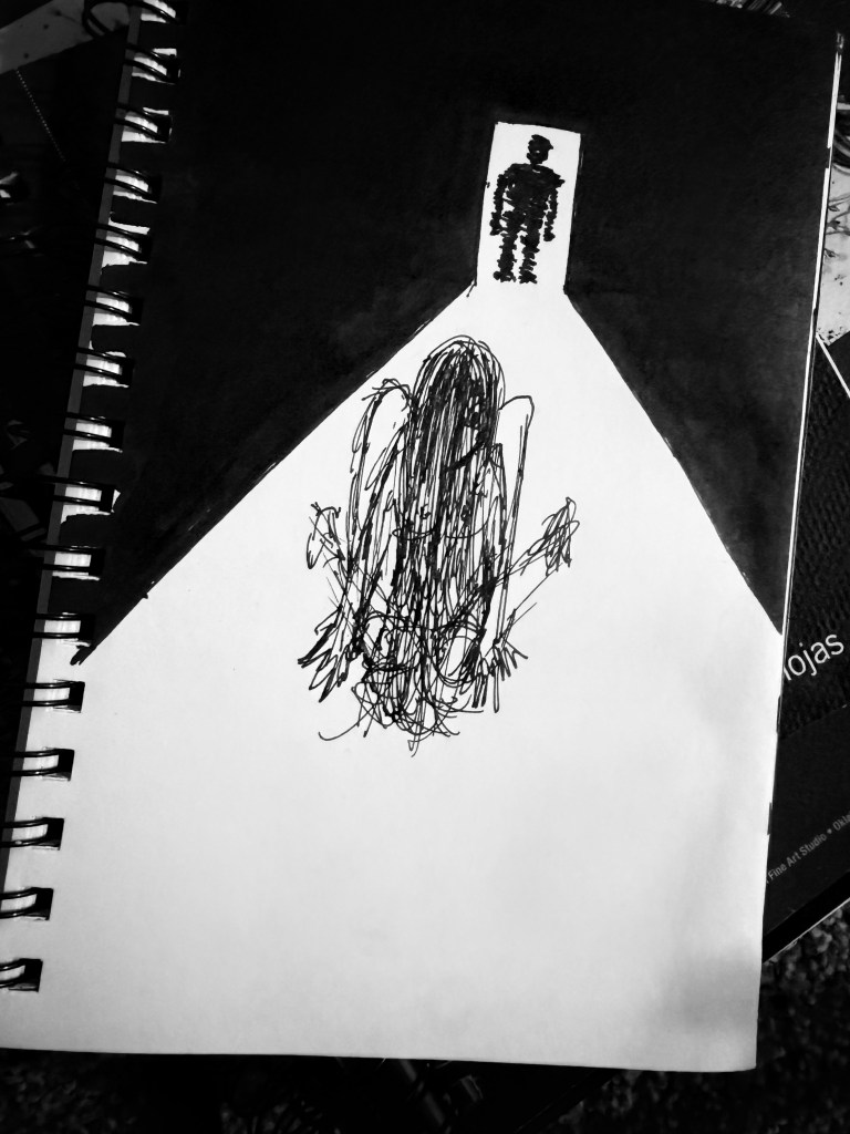 Shadow, Original Drawing by Najah Rasheedah